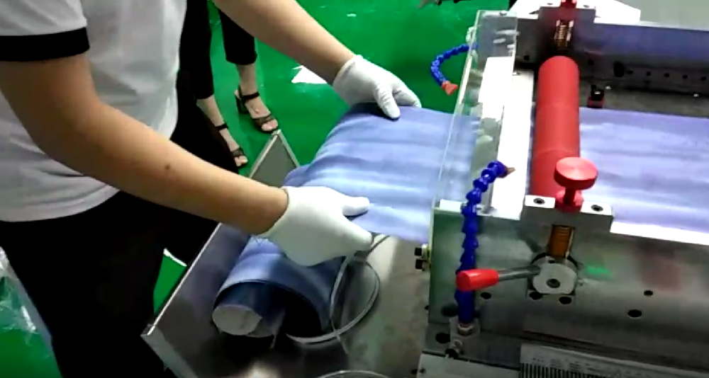 切片机跳切机试机视频