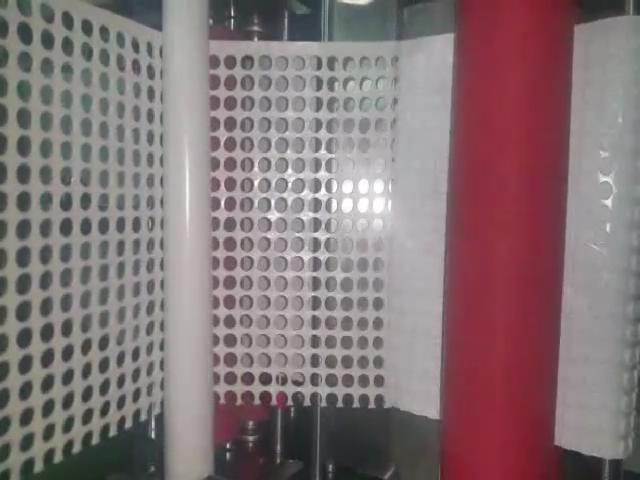 7.5mm油性胶泡棉模切排废视频