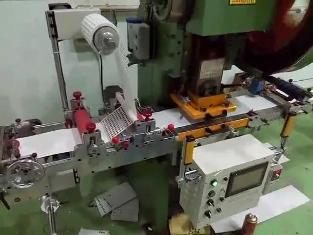 10mm圆毛毡双送料器排废切片视频