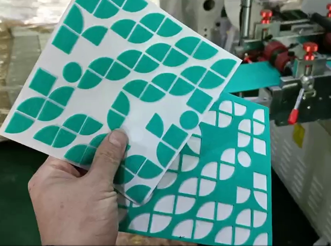 毛毡脚垫切片模切机案例视频